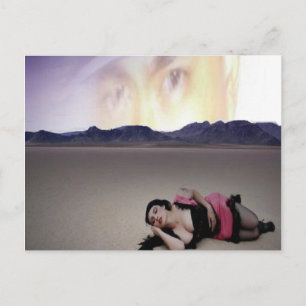 "Knife" Sotelo/Mina Rose Postkarte