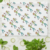 Knife-Throwing Geschirrtuch (Gefaltet)