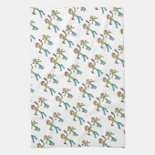 Knife-Throwing Geschirrtuch (Vertikal)