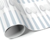 Knife und Spoon Geschenkpapier (Rolleneckpunkt)