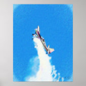 Kniffkante Späne Poster (Vorne)