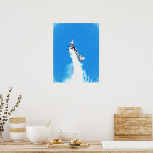 Kniffkante Späne Poster (Küche)