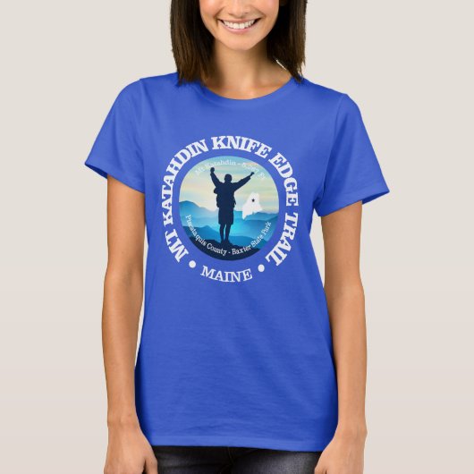 Kniffkante Strecke (V) T-Shirt (Vorderseite)