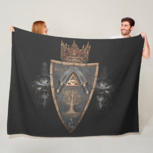 KNIGHEN UND SCHIELE FLEECEDECKE