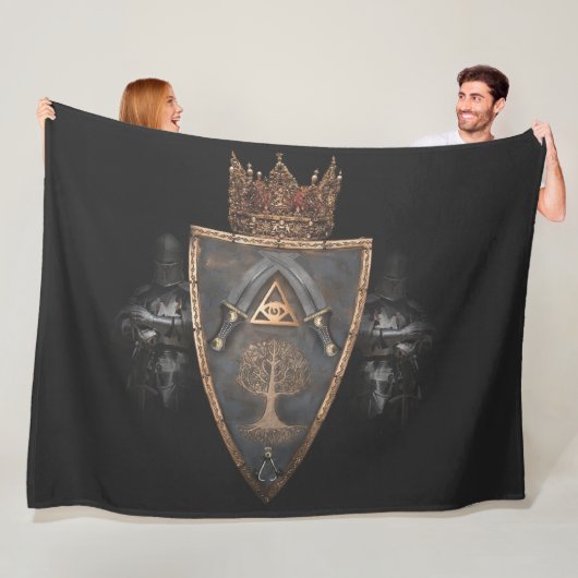 KNIGHEN UND SCHIELE FLEECEDECKE (Beispiel)