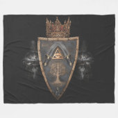 KNIGHEN UND SCHIELE FLEECEDECKE (Vorderseite (Horizontal))