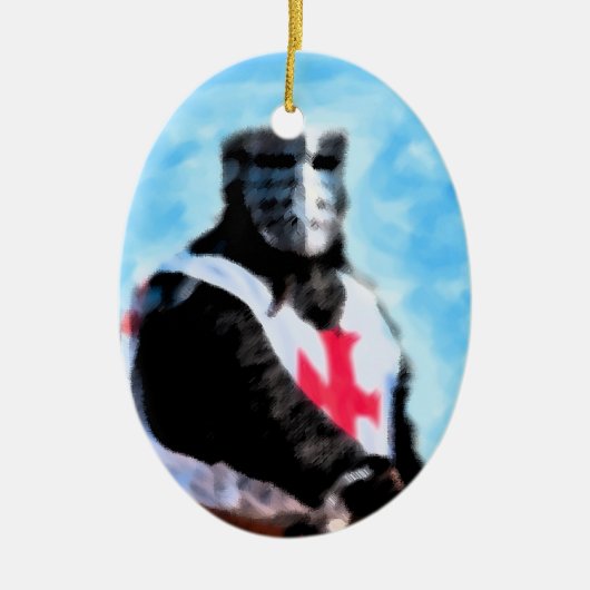 KNIGHER KERAMIK ORNAMENT (Vorne)