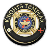 Knighs Templar Keramikknauf (Vorderseite)