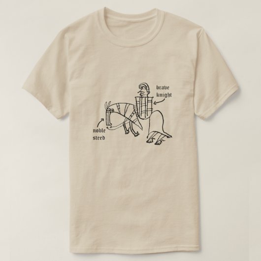 Knight and Steed T-Shirt (Design vorne)