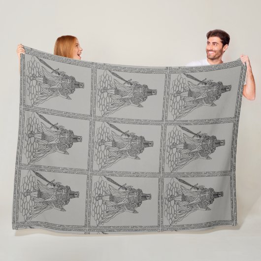 Knight Blanket Fleecedecke (Beispiel)