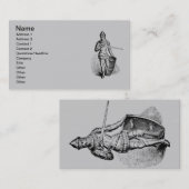 Knight Business Card Visitenkarte (Vorne/Hinten)