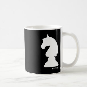 Knight Chess Piece Group Kostüm Schach Club Schach Kaffeetasse