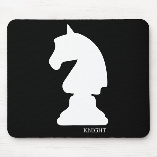 Knight Chess Piece Group Kostüm Schach Club Schach Mousepad (Vorne)