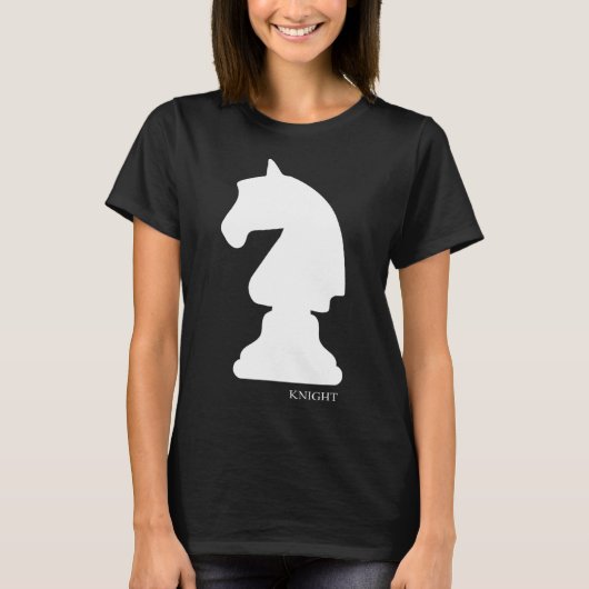 Knight Chess Piece Group Kostüm Schach Club Schach T-Shirt (Vorderseite)