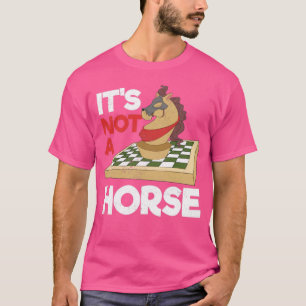 Knight Chess Piece Schach Player Funny Board Game  T-Shirt