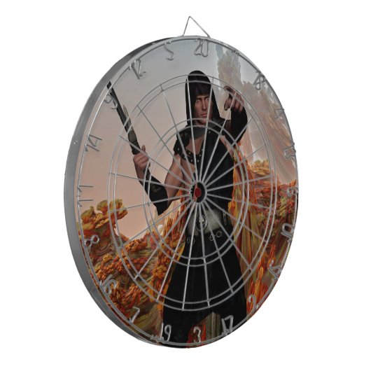 Knight Dartscheibe (Vorderseite Links)