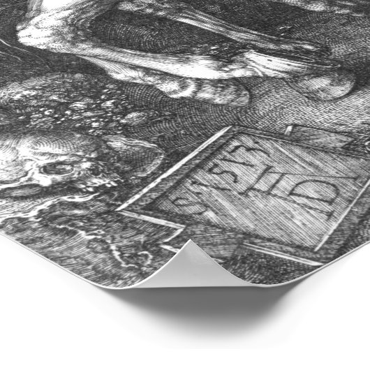 Knight, Death and the Devil, 1513 (engraving) Poster (Ecke)