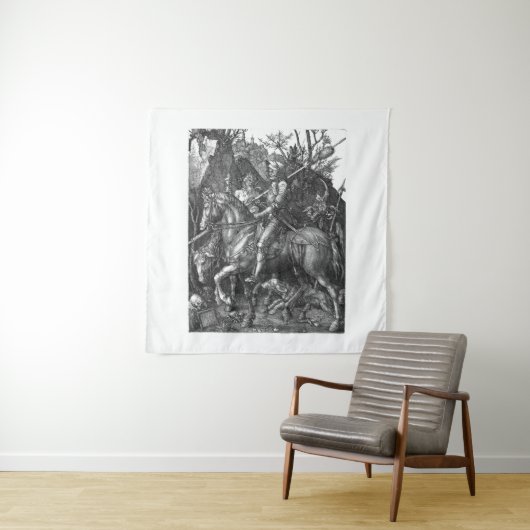 Knight Death Devil Albrecht Durer Gravur Art p Wandteppich (Beispiel)