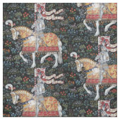 Knight Horseback Tapestry Tile Fabric Rennaisance Stoff (Muster)