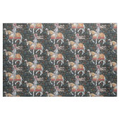 Knight Horseback Tapestry Tile Fabric Rennaisance Stoff (Fat Quarter (45,7 x 55,9 cm))