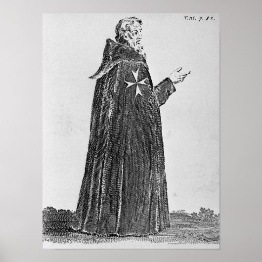 Knight Hospitaller in der ursprünglichen Gewohnhei Poster (Vorne)