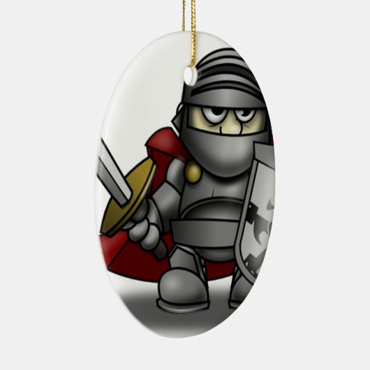 Knight Keramik Ornament (Rechts)