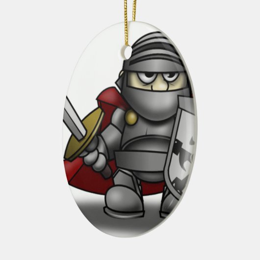 Knight Keramik Ornament (Links)