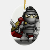 Knight Keramik Ornament (Vorne)