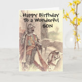 KNIGHT KIDS GREETKARTE KARTE (Gelbe Blume)