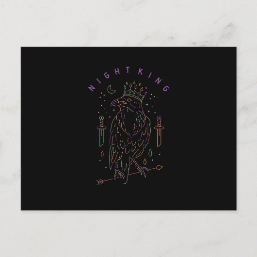 Knight King Postkarte (Vorderseite)