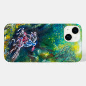 KNIGHT LANCELOT , PFERDERFAHRT IN GRÜNEN WALDEN Case-Mate iPhone HÜLLE (Rückseite (Horizontal))