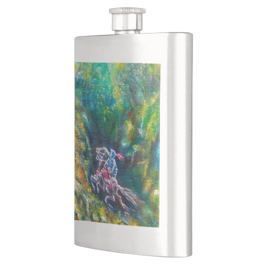 KNIGHT LANCELOT , PFERDERFAHRT IN GRÜNEN WALDEN FLACHMANN (Links)