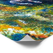 KNIGHT LANCELOT , PFERDERFAHRT IN GRÜNEN WALDEN POSTER (Ecke)