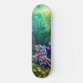 KNIGHT LANCELOT , PFERDERFAHRT IN GRÜNEN WALDEN SKATEBOARD (Vorderseite)