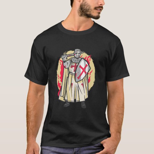 Knight Medieval and Ren Fair T-Shirt (Vorderseite)