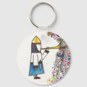 KNIGHT MUSIK Schlüsselanhänger (Rückseite)