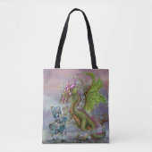 Knight n Dragon Art Toag Tasche (Vorderseite)