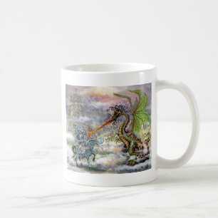 Knight n Dragon Kaffeetasse