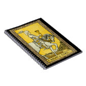 Knight of Cups Tarot Notizblock (Rechte Seite)