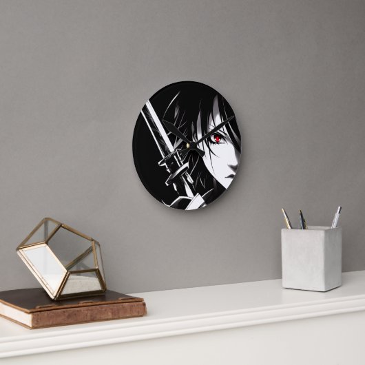 knight Of The Night Runde Wanduhr (Büro)