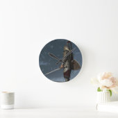 Knight of the Storm Runde Wanduhr (Zuhause)