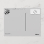 Knight on Horseback Postkarte (Rückseite)