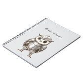 Knight Owl in Shining Armor Notizblock (Linke Seite)