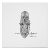 Knight Owl Poster (Vorderseite)