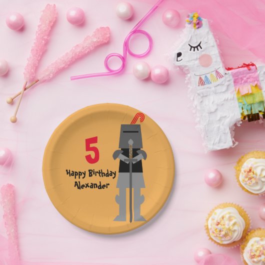 Knight Pappteller (Party)