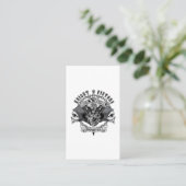 knight pistons motorcycle visitenkarte (Stehend Vorderseite)