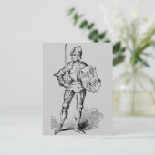 Knight Postcard Postkarte (Stehend Vorderseite)