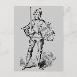 Knight Postcard Postkarte