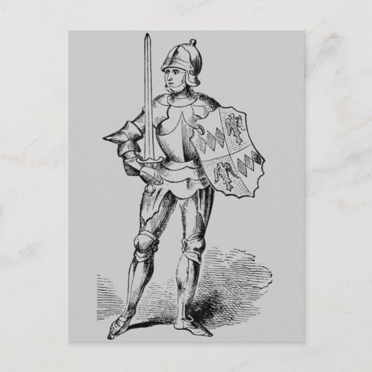 Knight Postcard Postkarte (Vorderseite)
