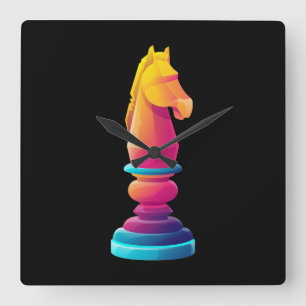 Knight Quadratische Wanduhr